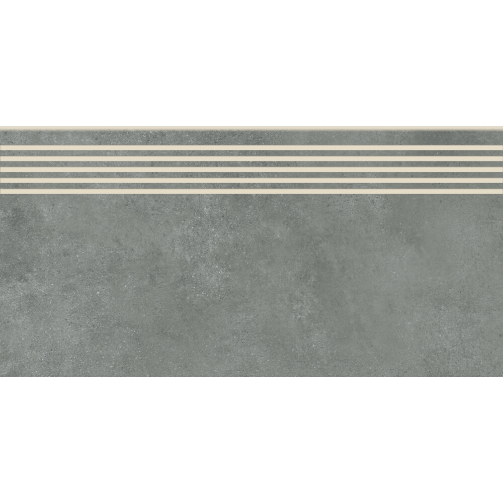 BODENFLIESE STUFENFLIESE GENFORD GREY MAT 29,8X59,8