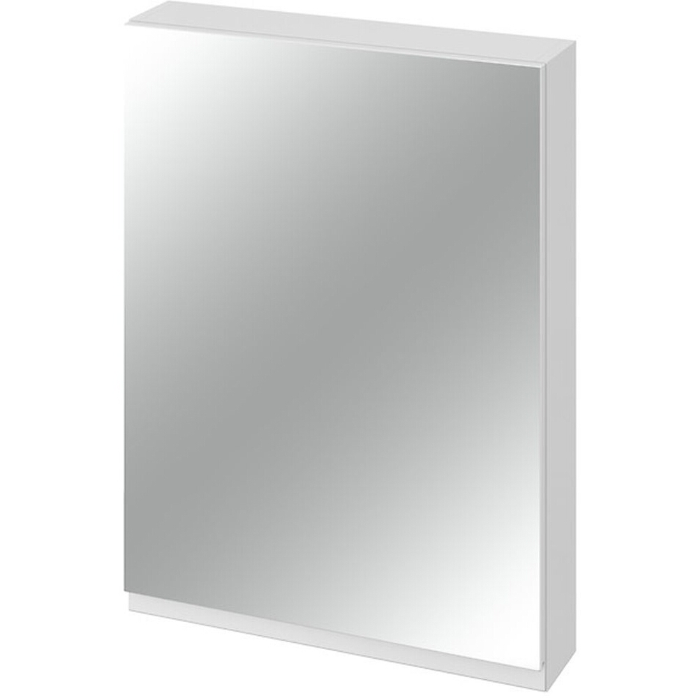 CERSANIT Wandhängender Badezimmerschrank mit Spiegel MODUO 60 DSM weiß S590-018-DSM