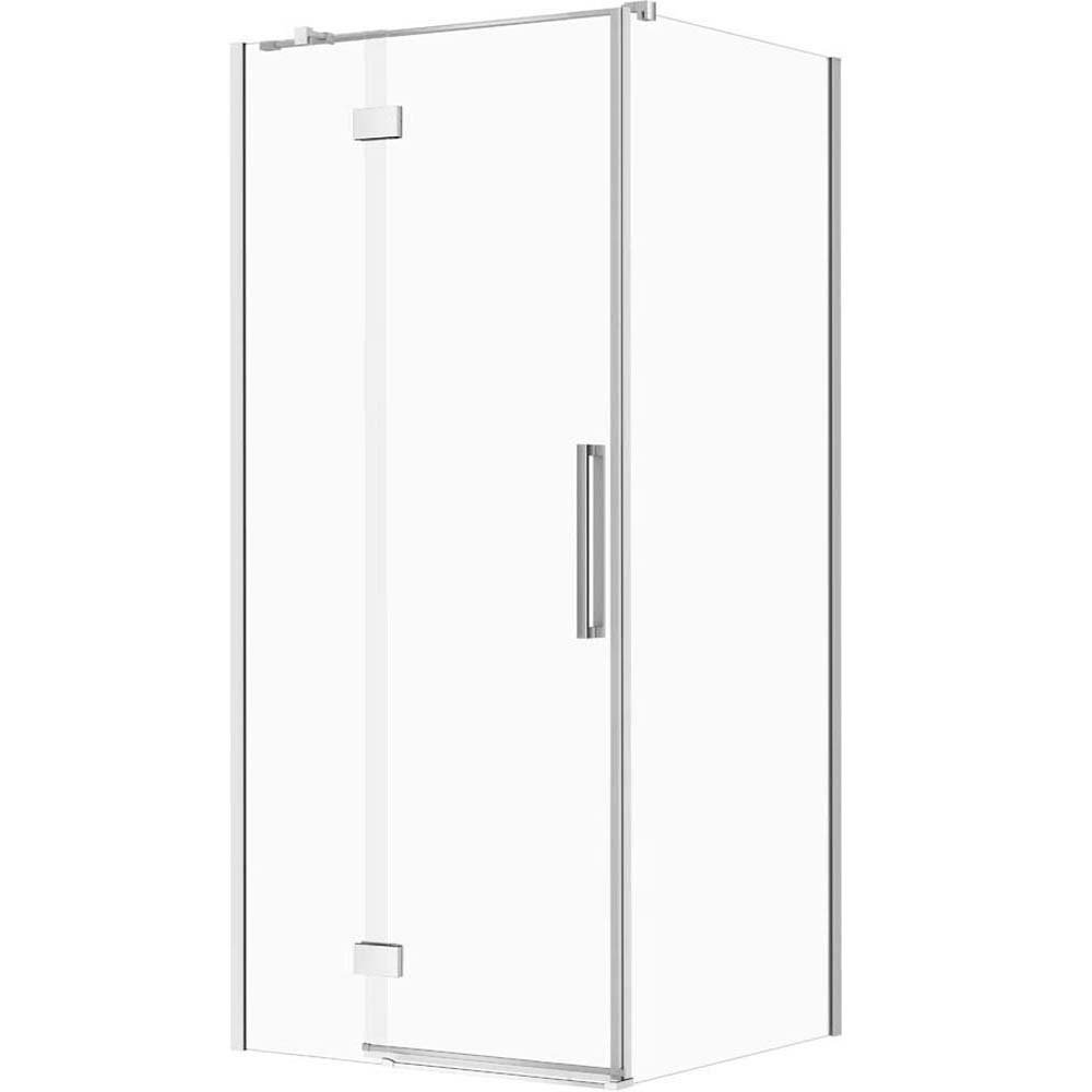 CERSANIT Quadratische Duschkabine CREA links 90x90x200 cm chrom S601-137