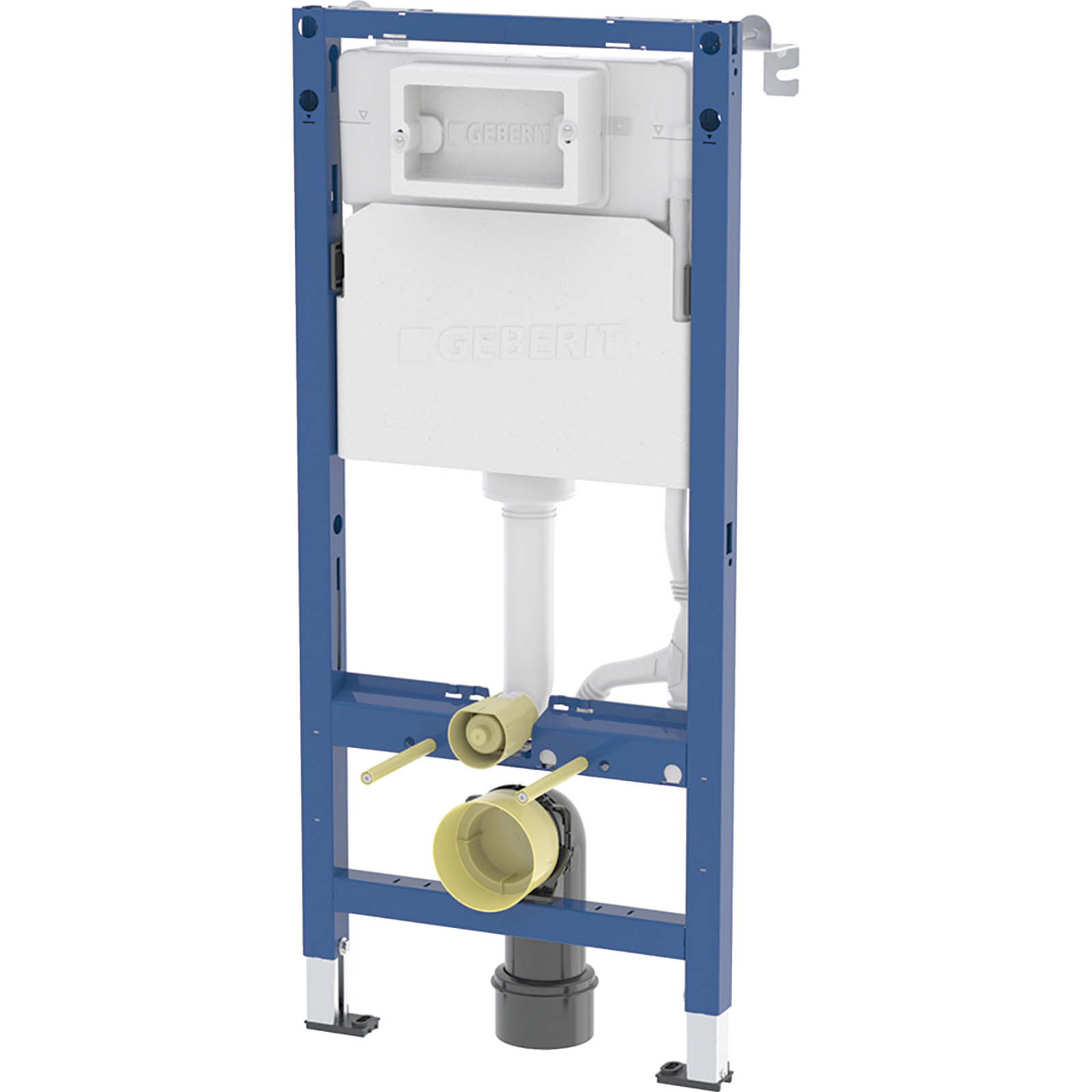 GEBERIT WC-Vorwandelement Duofix Basic Delta 50x112x12 cm mit Montagewinkel 458.103.00.2