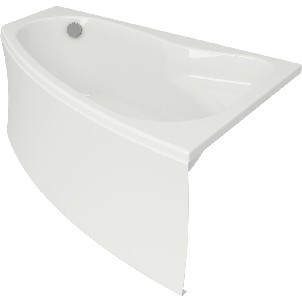 CERSANIT Asymmetrische Eckbadewanne SICILIA NEU rechts 150x100 S301-096