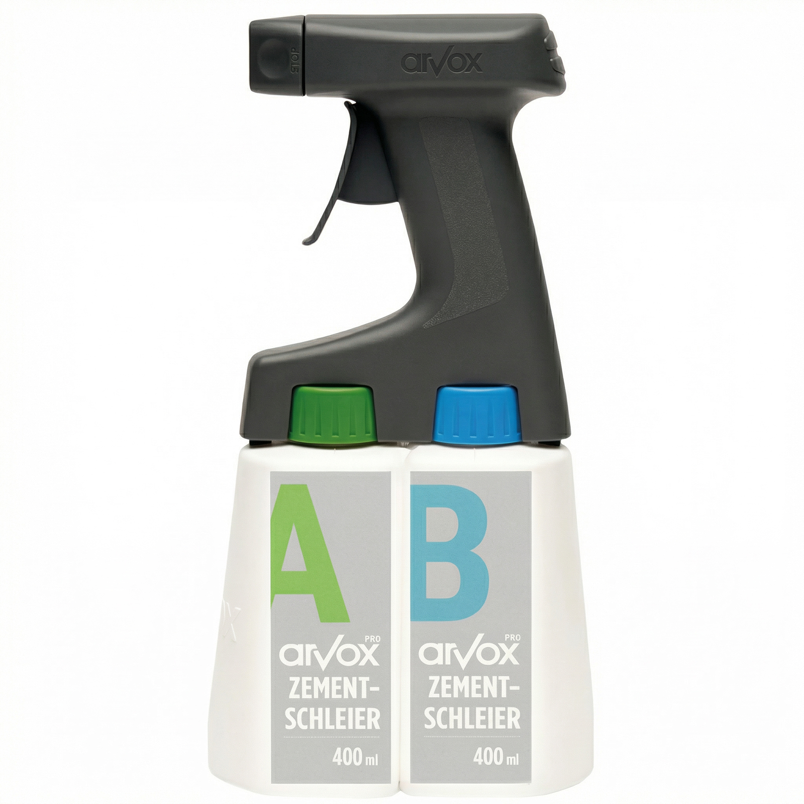 Zementschleier Entferner 2-Komponenten-Reiniger (2 x 0.4 Liter)