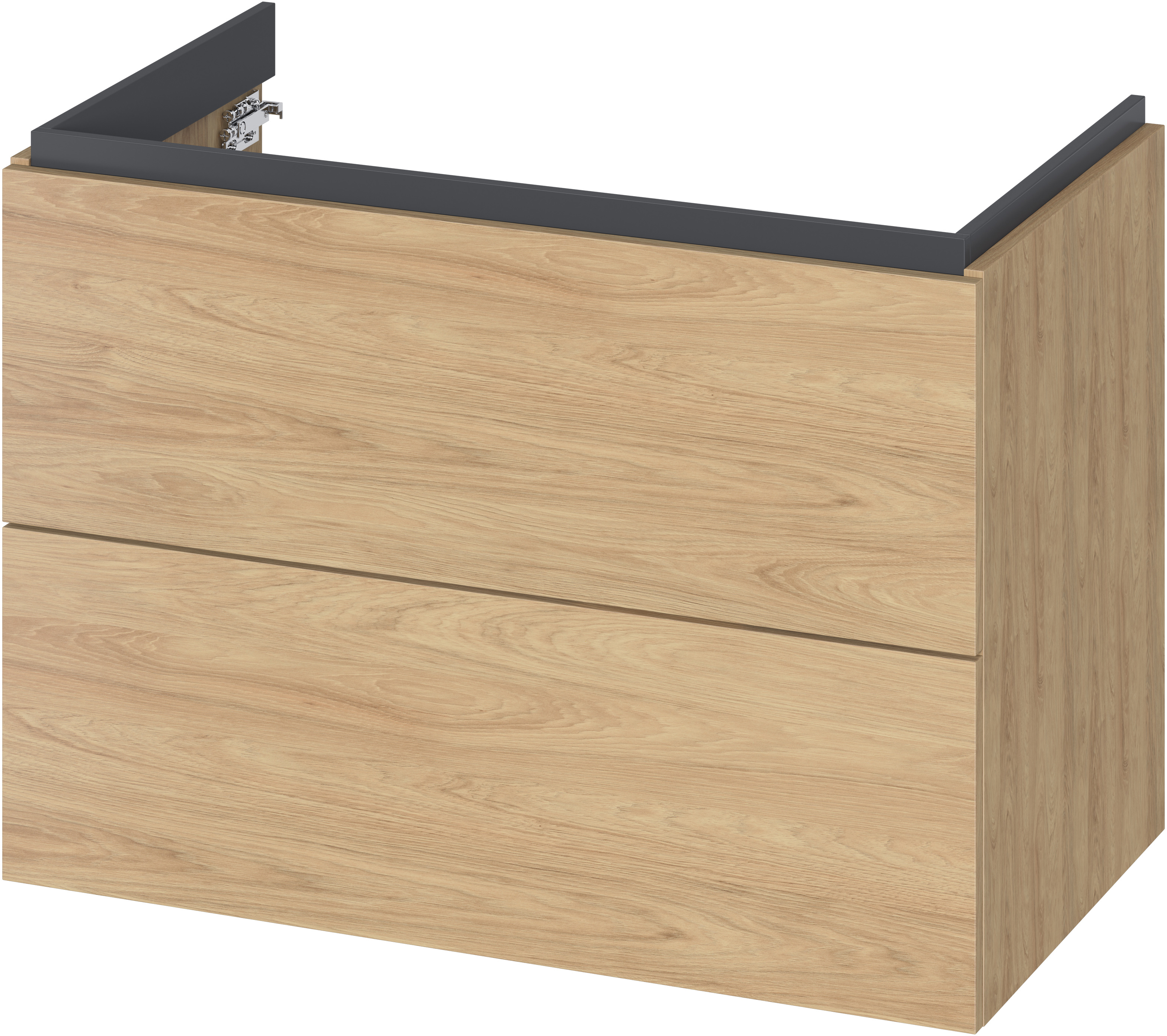 CERSANIT Waschbeckenschrank BONICA 80 Eichen-Hickory-Push-System DSM S4041-007