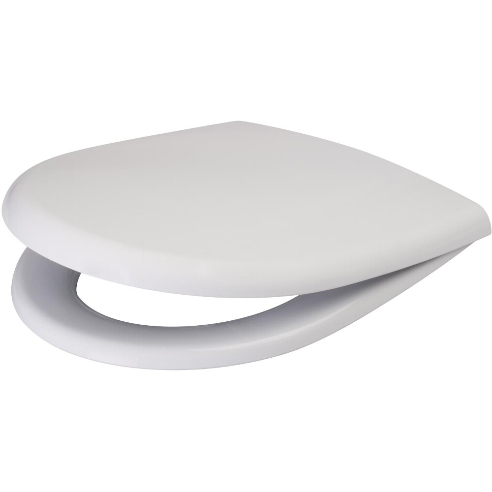 CERSANIT MERIDA WC-Sitz aus Polypropylen mit Soft-Close, weiß K98-0084