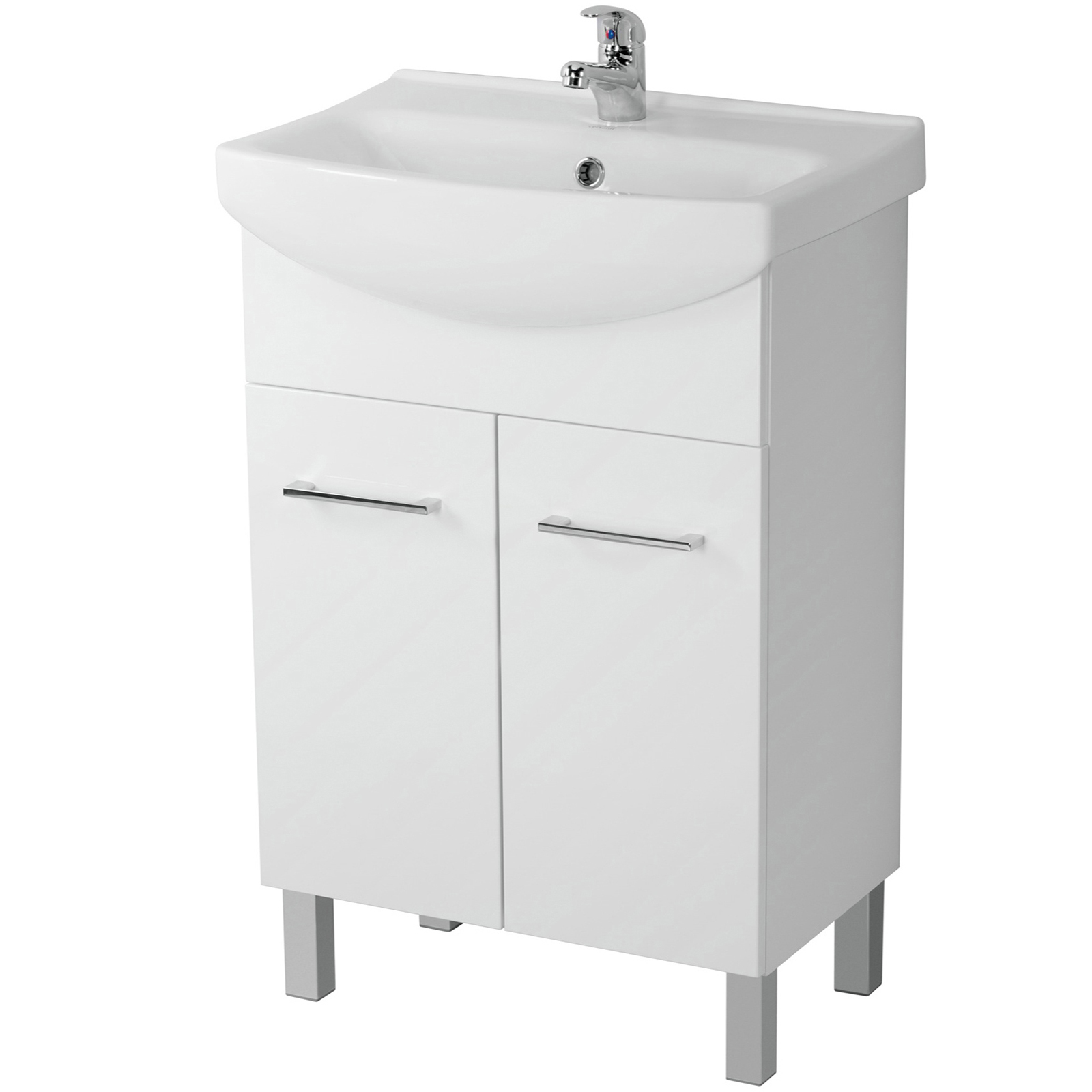 CERSANIT OLIVIA Waschtisch-Unterschrank CERSANIA New 55 weiß DSM S543-003-DSM