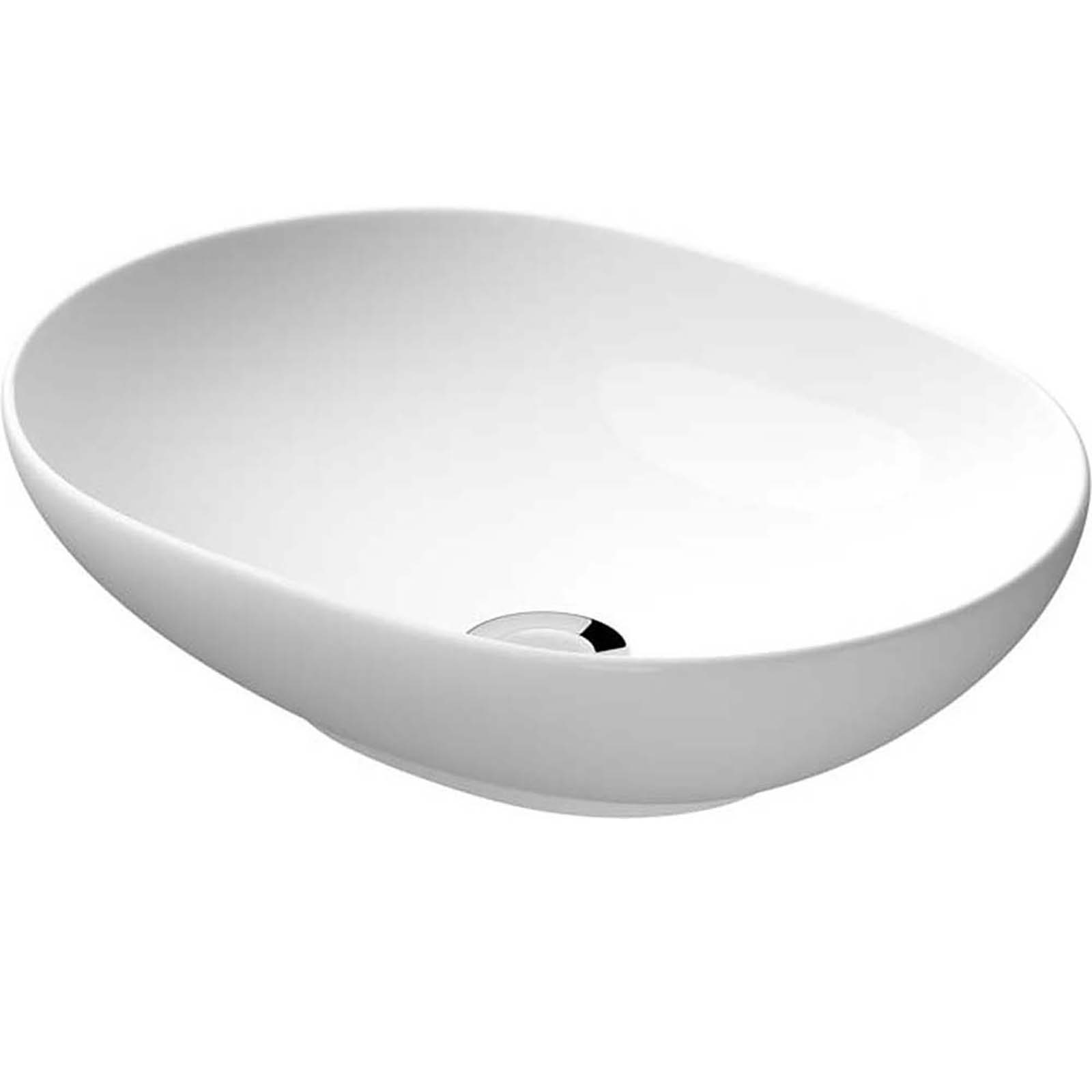 CERSANIT Aufsatzwaschbecken 50 oval K711-012