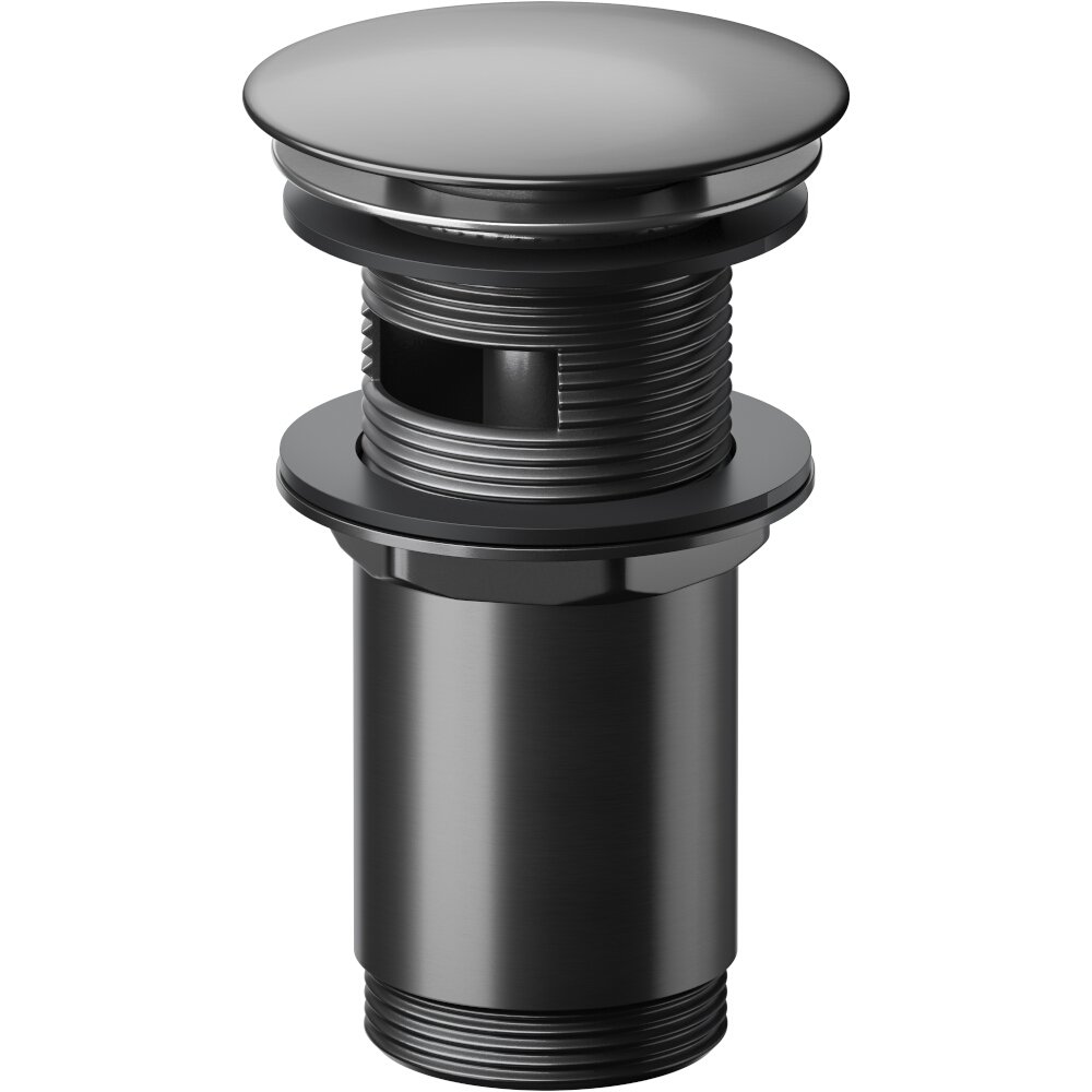 CERSANIT Automatischer Stopper CLICK-KLAK für Waschbecken 5/4'' Gun Metal S951-705