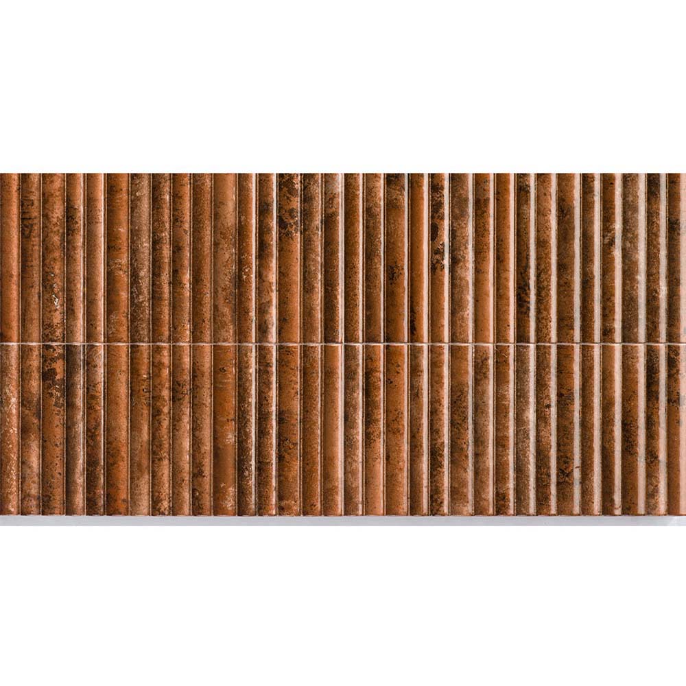 WANDFLIESE LUGANO FUOCCO GLÄNZEND 15X30 MAINZU