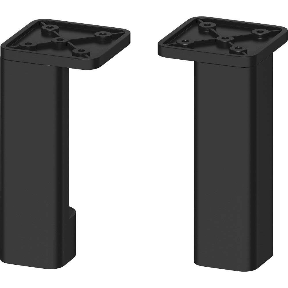 CERSANIT Möbelbeine CITY schwarz matt 2 Stück S599-0163