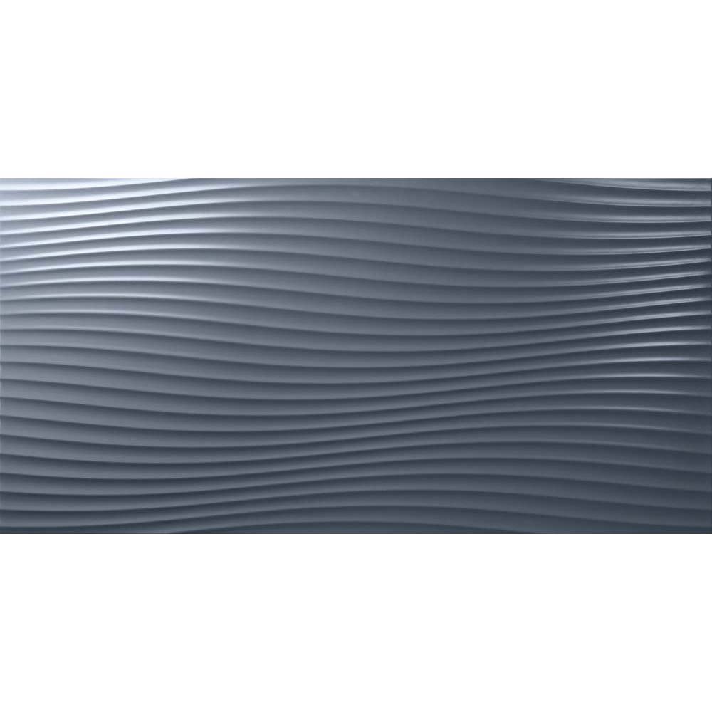 WANDFLIESE ILLUSION MONTMARTRE BLEU SATIN 60X120 BALDOCER