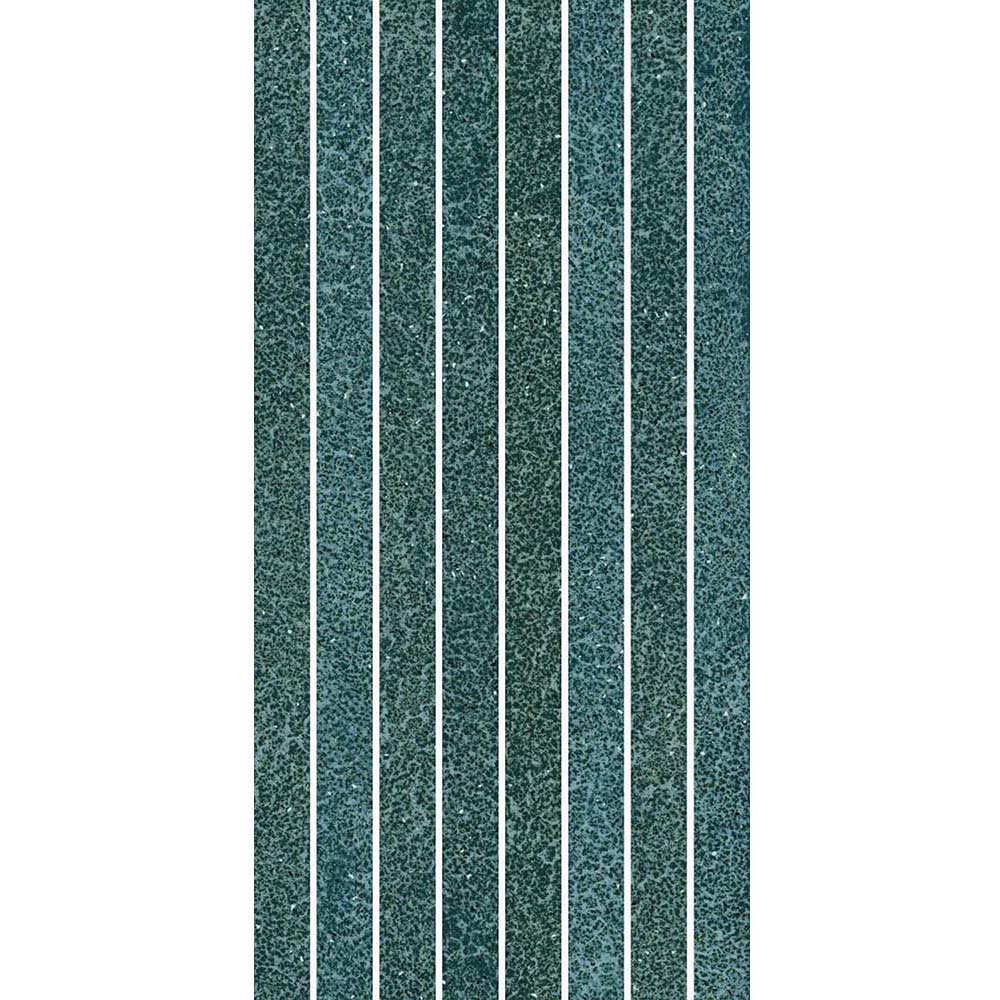 WANDFLIESE AYMARA TEAL GLÄNZEND ZUM VERFUGEN 15X30 EL BARCO