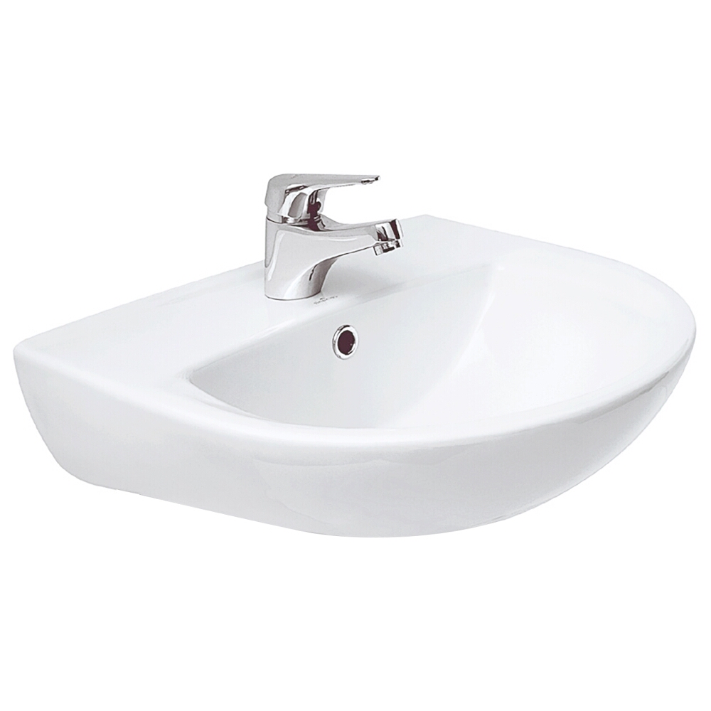 CERSANIT PRESIDENT 55 Waschbecken mit Loch für Armaturen K08-007