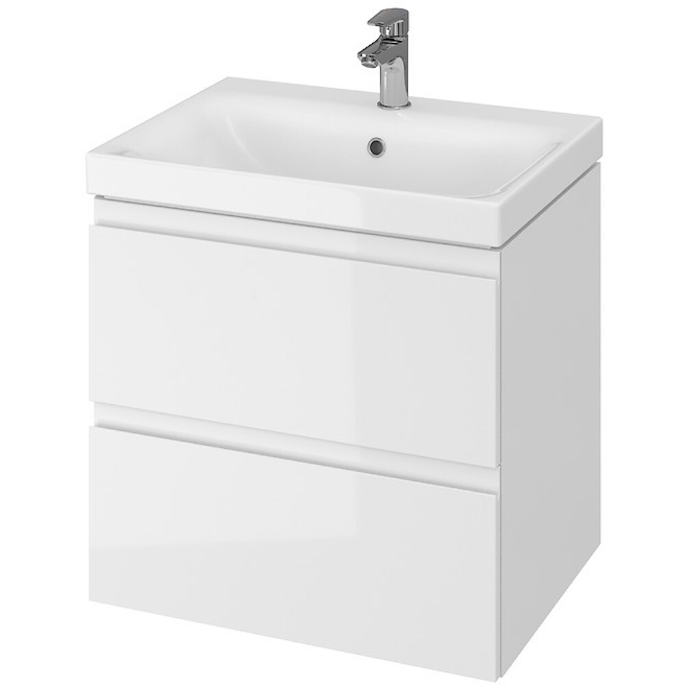 CERSANIT Unterschrank mit Waschtisch Set 977 MODUO 60 weiß DSM S801-223-DSM