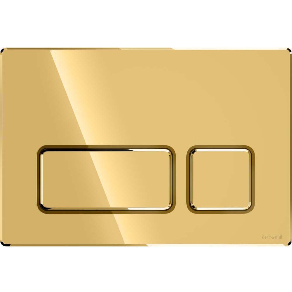 CERSANIT Betätigungsplatte BLOCK gold K97-465