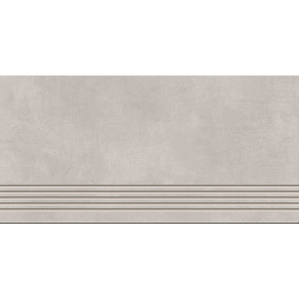 BODENFLIESE STUFENFLIESE BETONOPTIK SILVER PEAK HELLGRAU 29,8X59,8 CER-ART