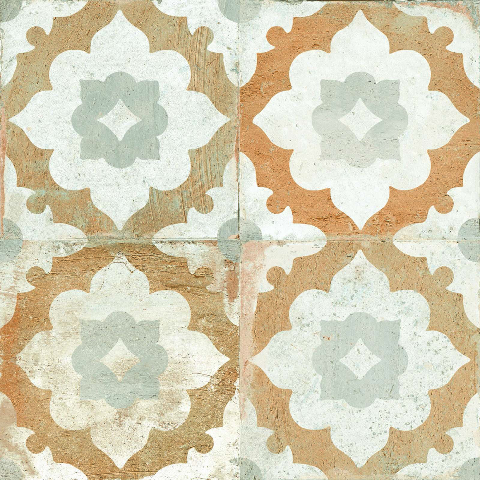 BODENFLIESE PATCHWORK FS BLOSSOM MATT ZUM VERFUGEN 45X45 PERONDA