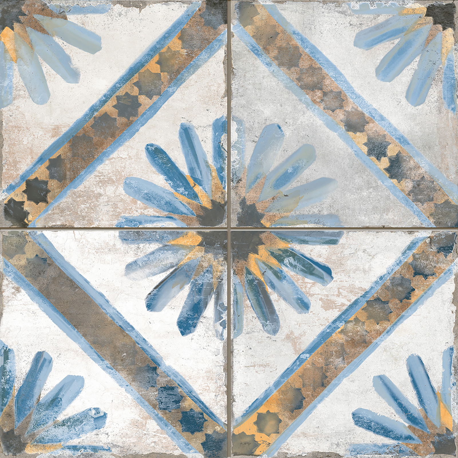 BODENFLIESE FS MARRAKECH BLUE MATT 45X45 * PERONDA BODENFLIESE FS MARRAKECH BLUE MATT 45X45 * PERONDA
