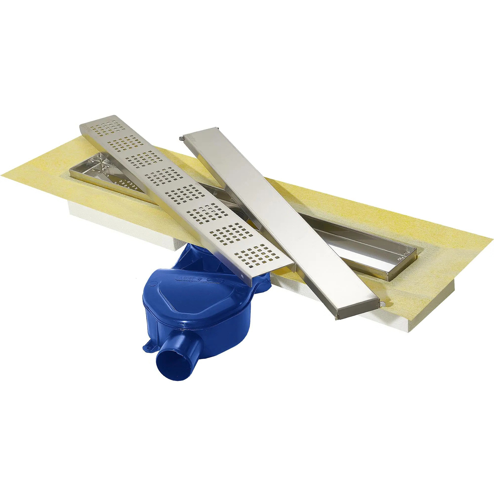 Unterbau-Basisset DURAL MYVARIO-LINE EDELSTAHL 80cm (ohne Rinne/Rost)