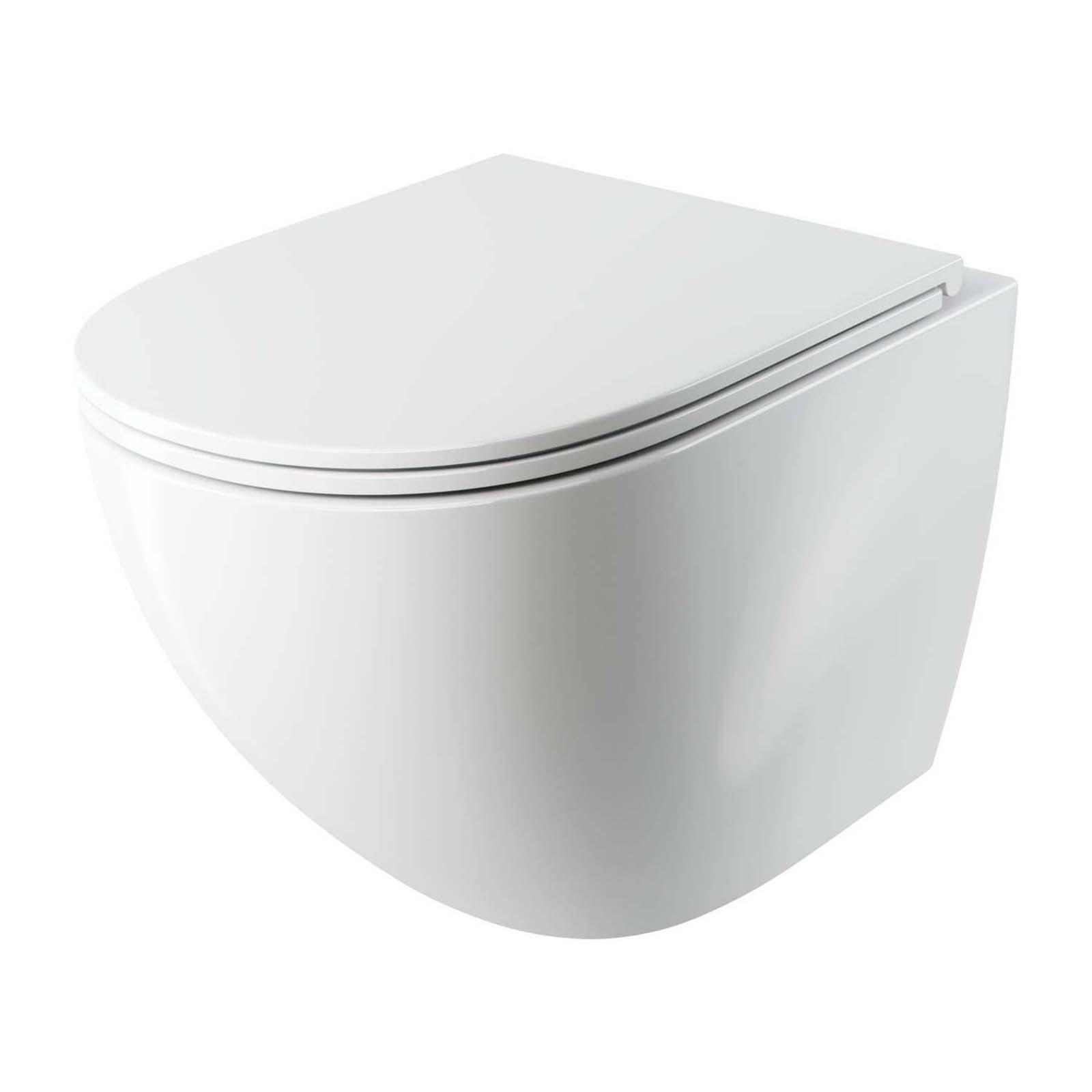 OMNIRES Wand aufgehängte Toilettenschüssel OTTAWA COMFORT, langsam fallender Sitz 54x37 cm weiß OTTAWACMWBP OMNIRES Wand aufgehängte Toilettenschüssel OTTAWA COMFORT, langsam fallender Sitz 54x37 cm weiß OTTAWACMWBP