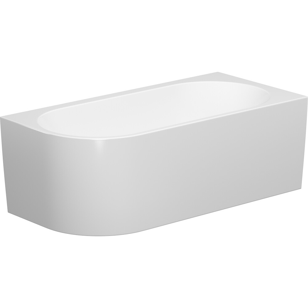 CERSANIT freistehende Eckbadewanne CREA Rechts 170x82 S301-330