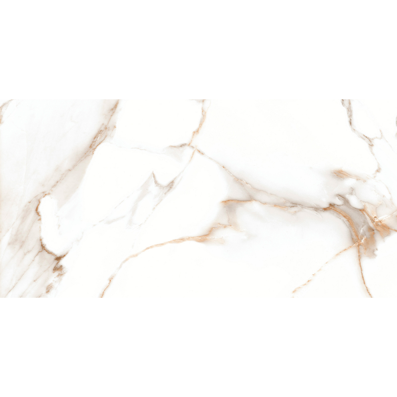 BODENFLIESE MARMOROPTIK LINA NATURAL WEIß GLÄNZEND 60X120