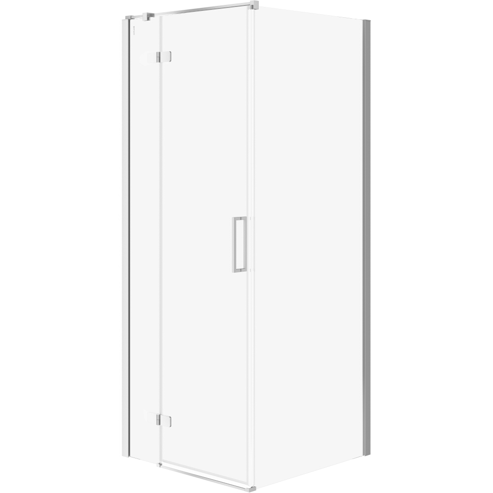 CERSANIT Eckduschkabine JOTA links chrom 80x80x195 transparentes Glas S160-005