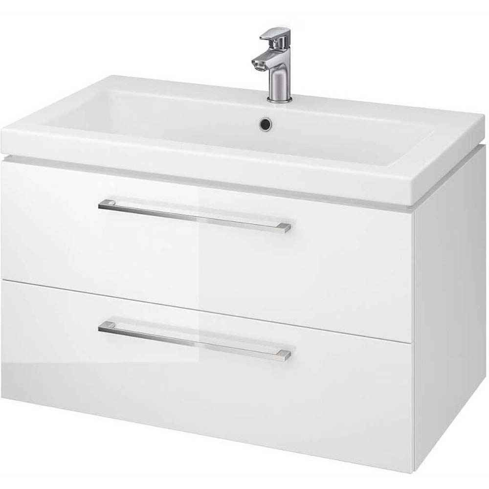CERSANIT LARA 80 weißer Waschtisch-Unterschrank zur Selbstmontage S926-005-DSM