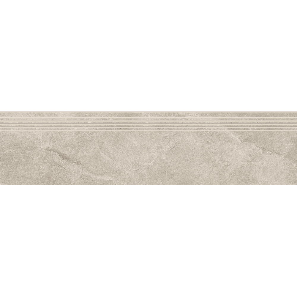 BODENFLIESE STUFENFLIESE STEINOPTIK DUELLO GRAU MATT 29,8X119,8 CERSANIT