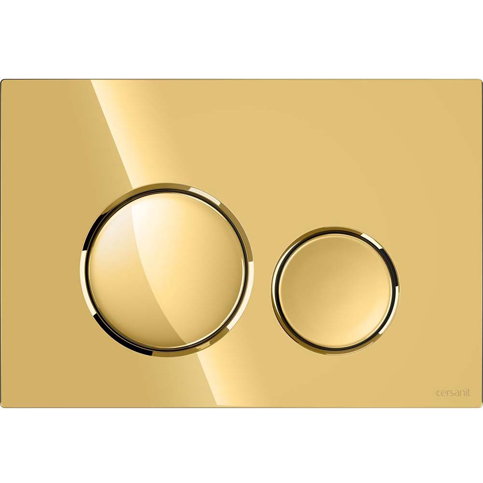 CERSANIT Betätigungsplatte LUNA gold K97-466