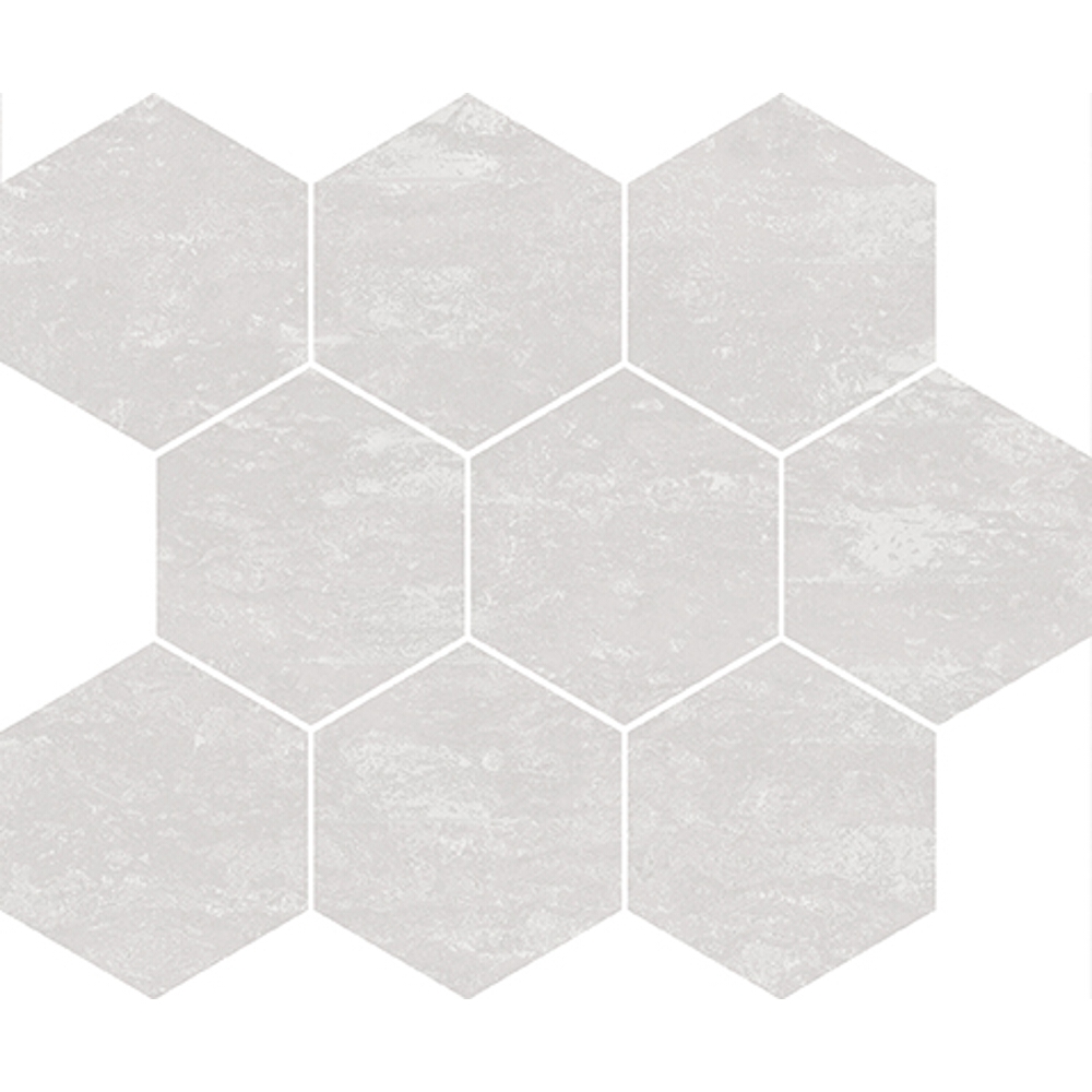 WANDFLIESE MOSAIK WATERLOO LIGHT GREY 33,7X28 GLOSSY 28X33,7