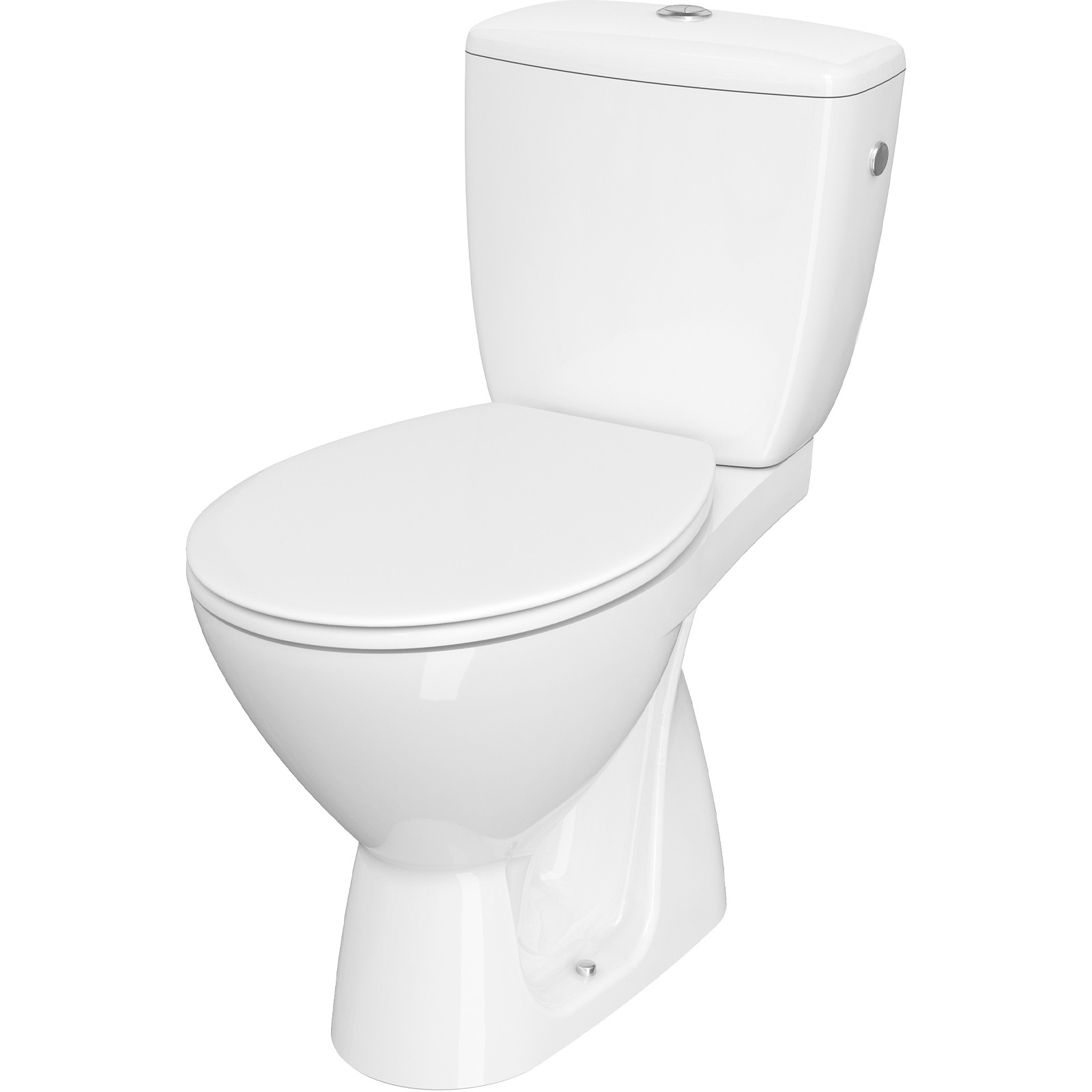 CERSANIT Stand-WC KASKADA K020 3/6 mit Duroplast K100-345