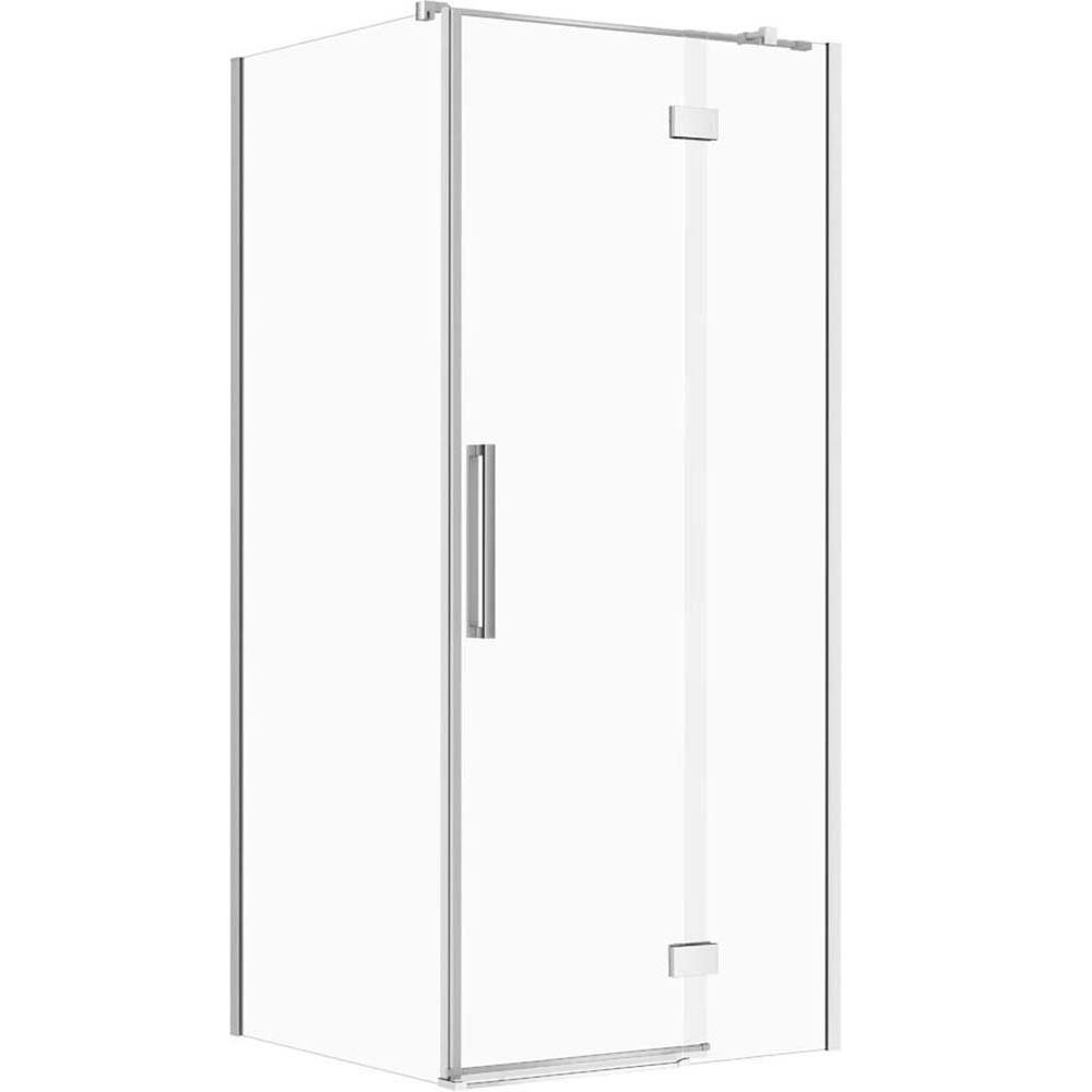 CERSANIT Quadratische Duschkabine CREA rechts 90x90x200 cm chrom S601-136