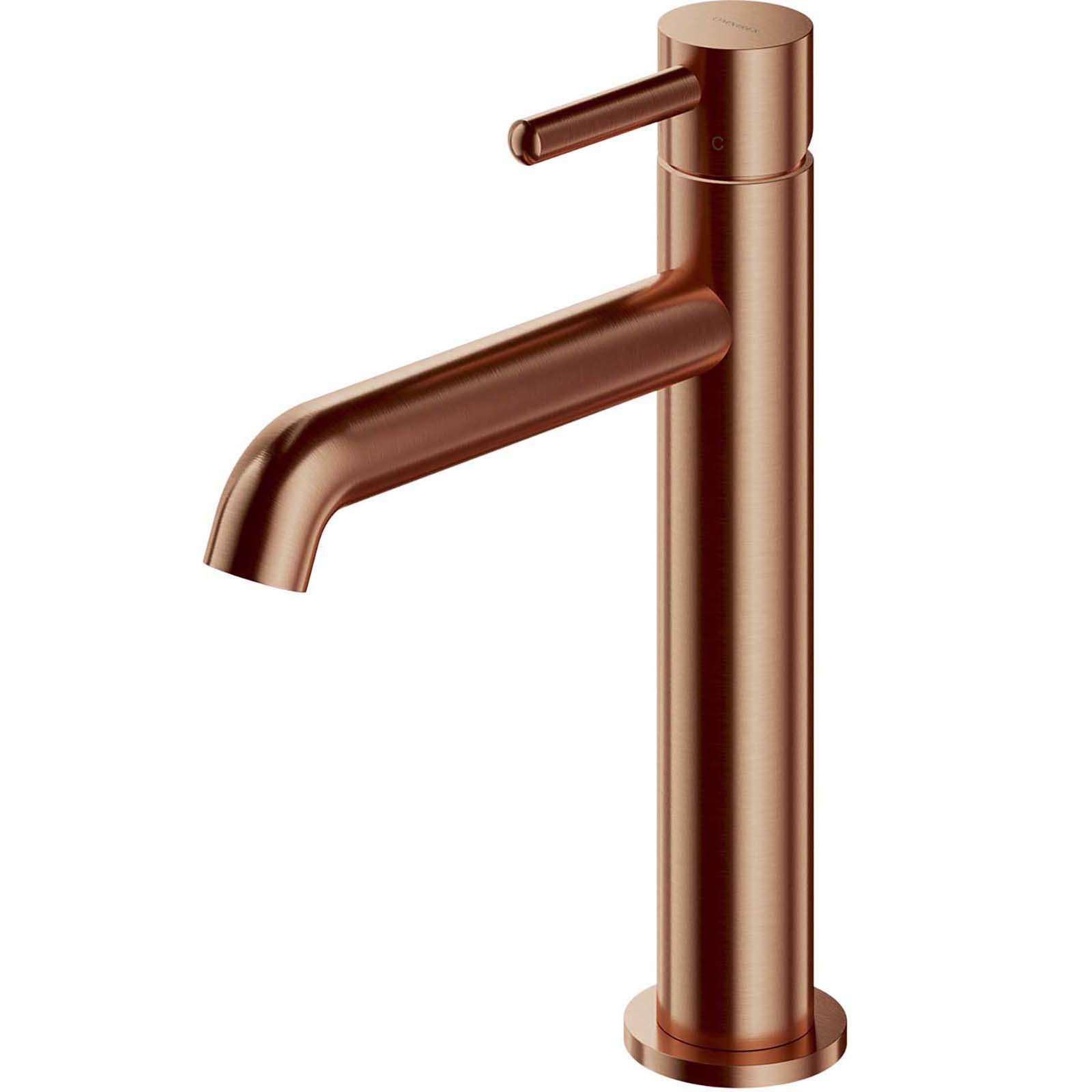 OMNIRES Waschbeckenwasserhahn Y, 23 cm (25 mm Kopf) gebürsteter Kupferhahn Y1212CCPB OMNIRES Waschbeckenwasserhahn Y, 23 cm (25 mm Kopf) gebürsteter Kupferhahn Y1212CCPB