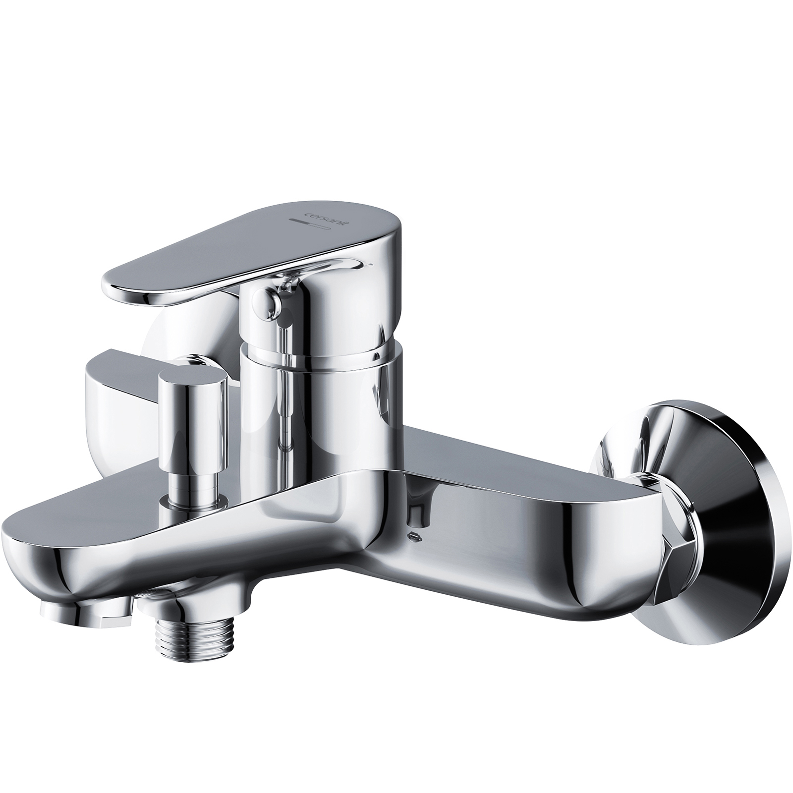 CERSANIT Wandarmatur für Badewanne und Dusche CERSANIA chrom S951-235 CERSANIT Wandarmatur für Badewanne und Dusche CERSANIA chrom S951-235