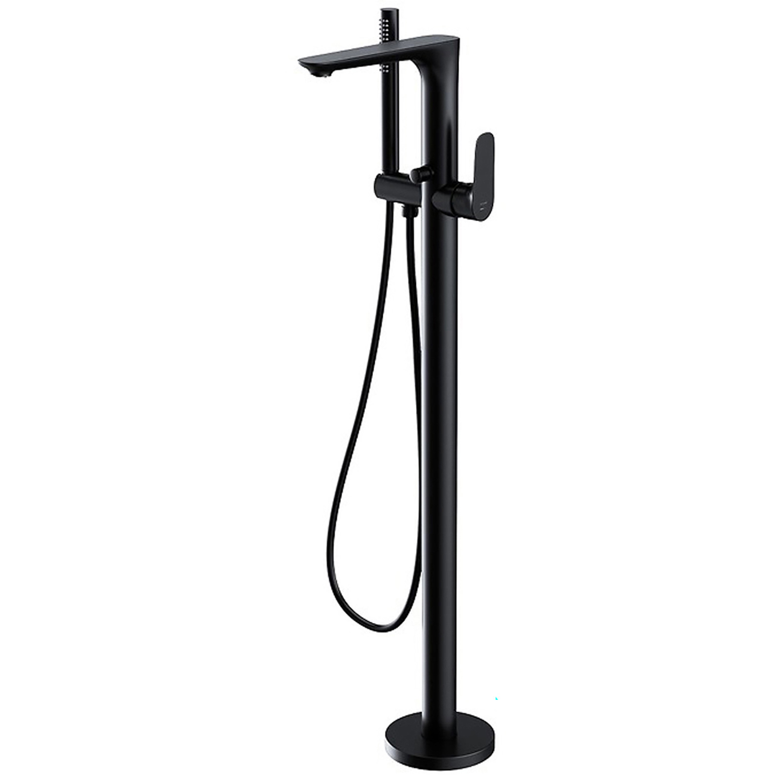 CERSANIT Freistehender Wannen- und Brausemischer CREA schwarz S951-308