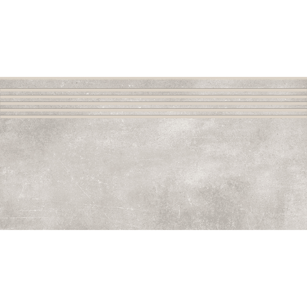 BODENFLIESE STUFENFLIESE BETONOPTIK WILLMORE GRAU MATT 29,8X59,8 CERSANIT