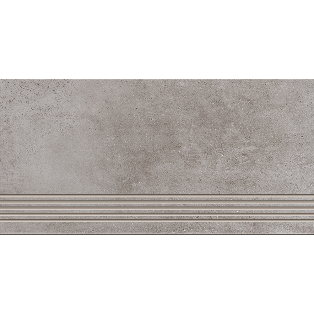Glasiertes_feinsteinzeug_stopnica_ROAD_LINE_grey_29,8x59,8_gat._I Glasiertes feinsteinzeug stopnica ROAD LINE grey 29,8x59,8 gat. I