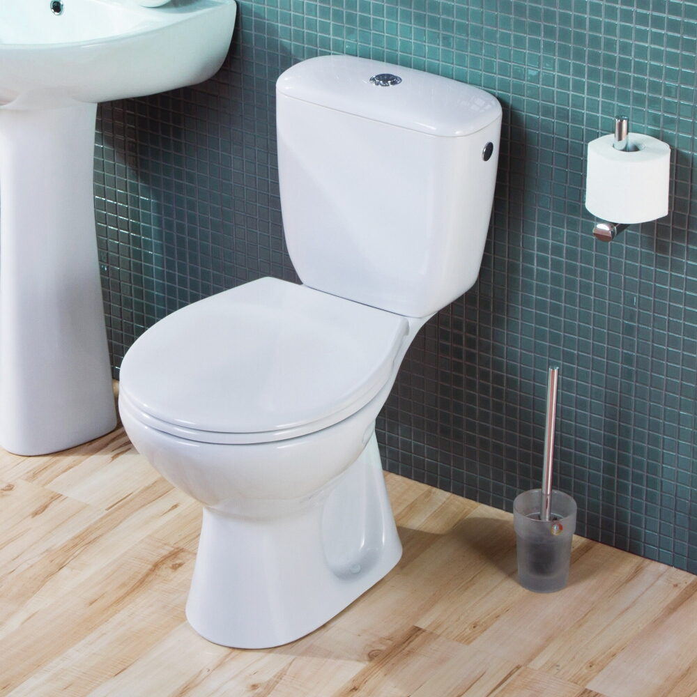 CERSANIT Kompakt WC 305 PRESIDENT Duroplast antibakterieller Sitz K08-039