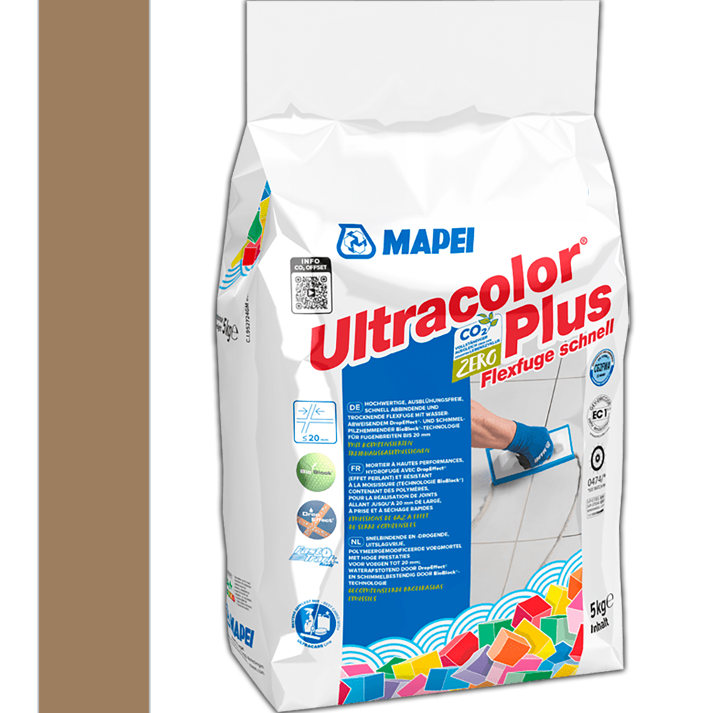 Fugenmörtel MAPEI ULTRACOLOR PLUS 135 GOLDSTAUB 5 KG