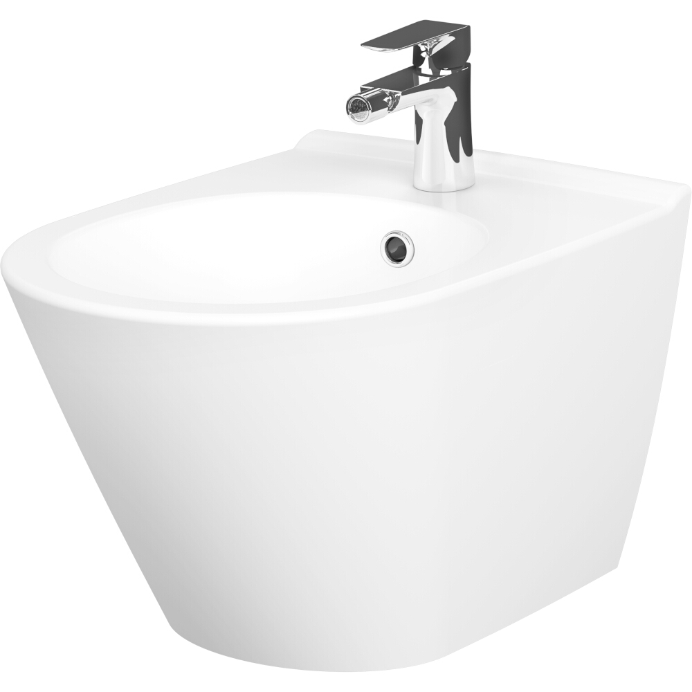 CERSANIT CITY OVAL Wandbidet mit verdeckter Befestigung K35-043
