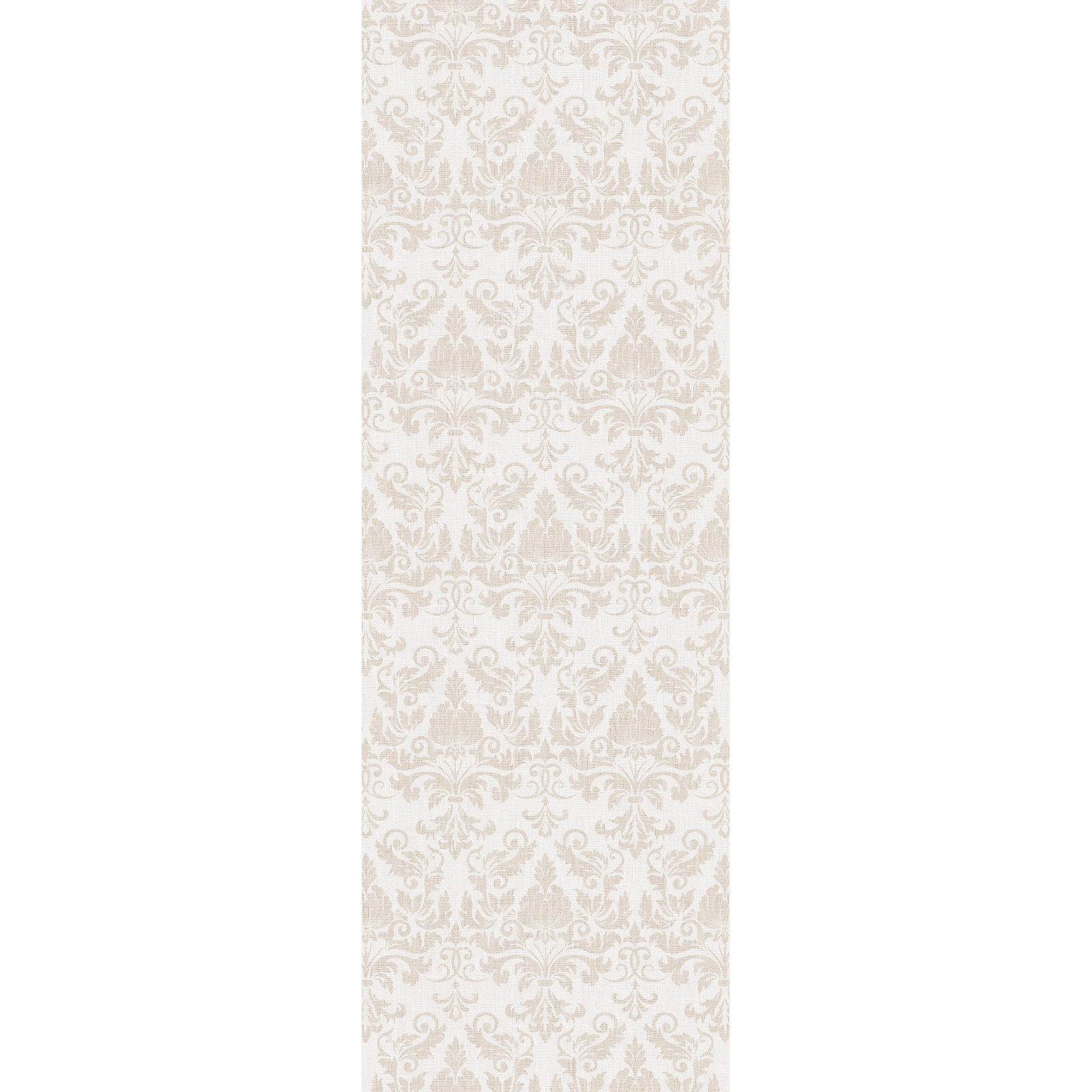 WANDFLIESE LUVIE WEIß ORNAMENT SATIN 39,8X119,8 CERSANIT