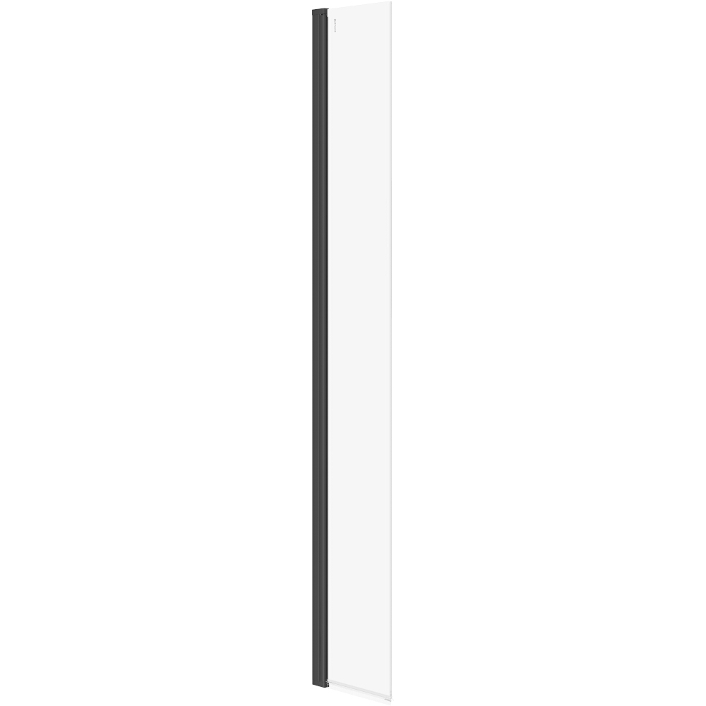 CERSANIT WALK-IN Bewegliche Wand einer Duschkabine MILLE schwarz 30x200 S161-011