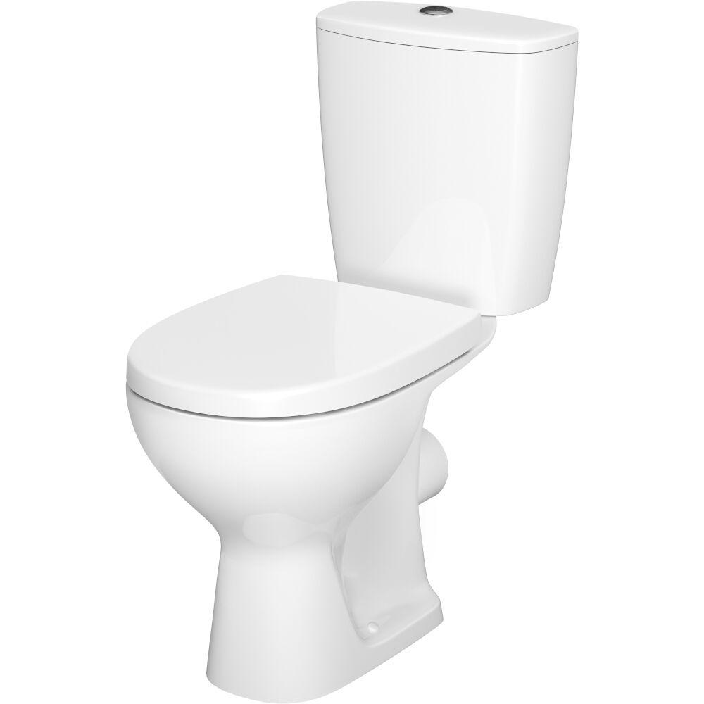 CERSANIT Compact WC 613 ARTECO 010 3/5 Duroplast antibakterieller Sitz K667-052