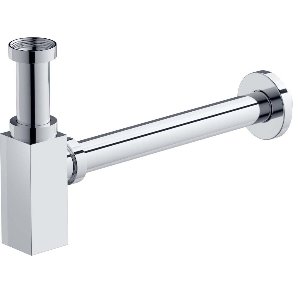 CERSANIT Siphon für Waschbecken LARGA SQUARE chrom S951-717