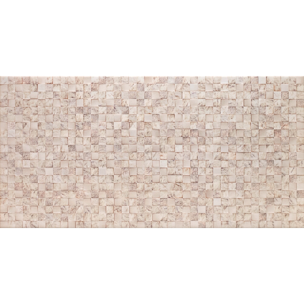 WANDFLIESE PATCHWORK ROYAL GARDEN BEIGE GLÄNZEND 29,7X60 MEISSEN KERAMIK
