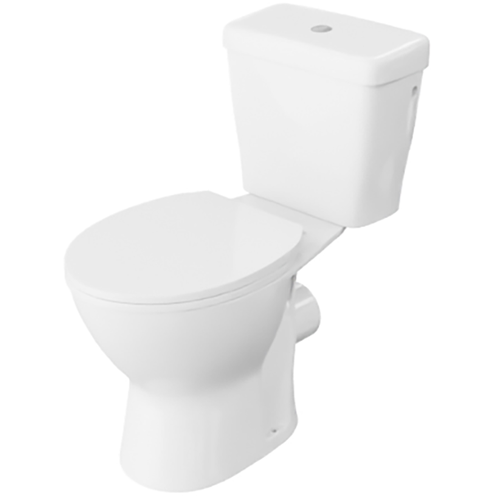 LAVITA Compact WC ZETA 2.0 Whirlpool mit Duroplast-Sitz weiß