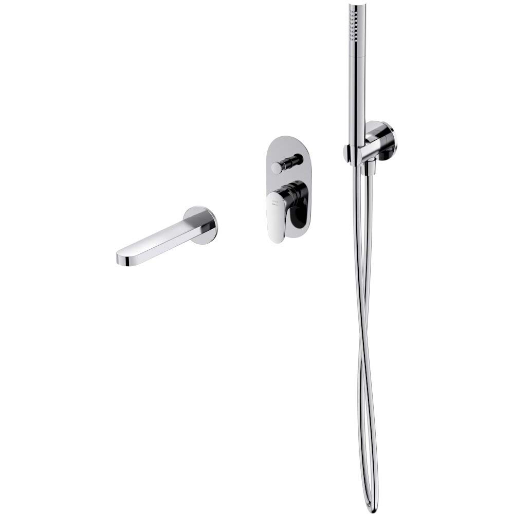 CERSANIT Unterputz-Badewannengarnitur INVERTO chrom S952-038