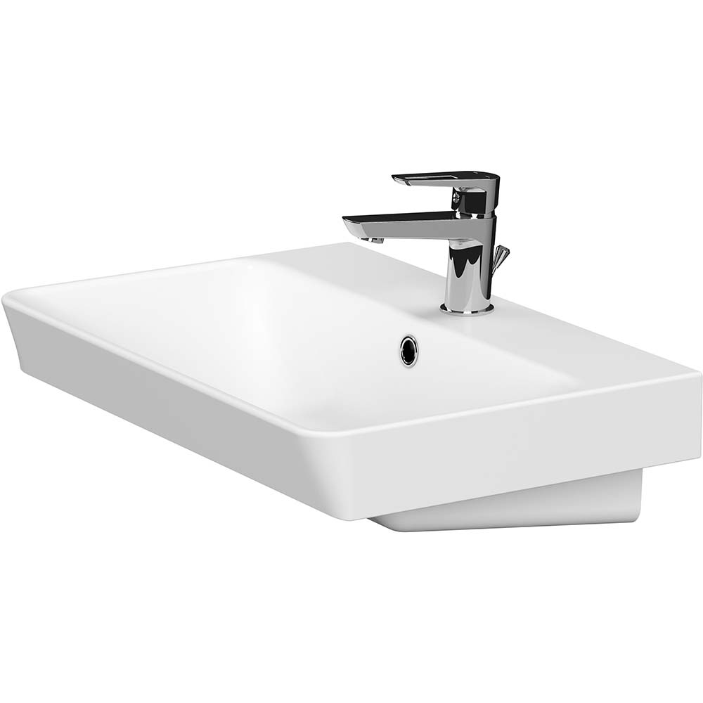 CERSANIT Einzelmöbel Waschbecken MILLE slim 60x41 K675-002