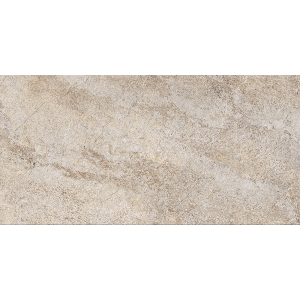 Glasiertes feinsteinzeug GAIA cream structure mat 29,8x59,8
