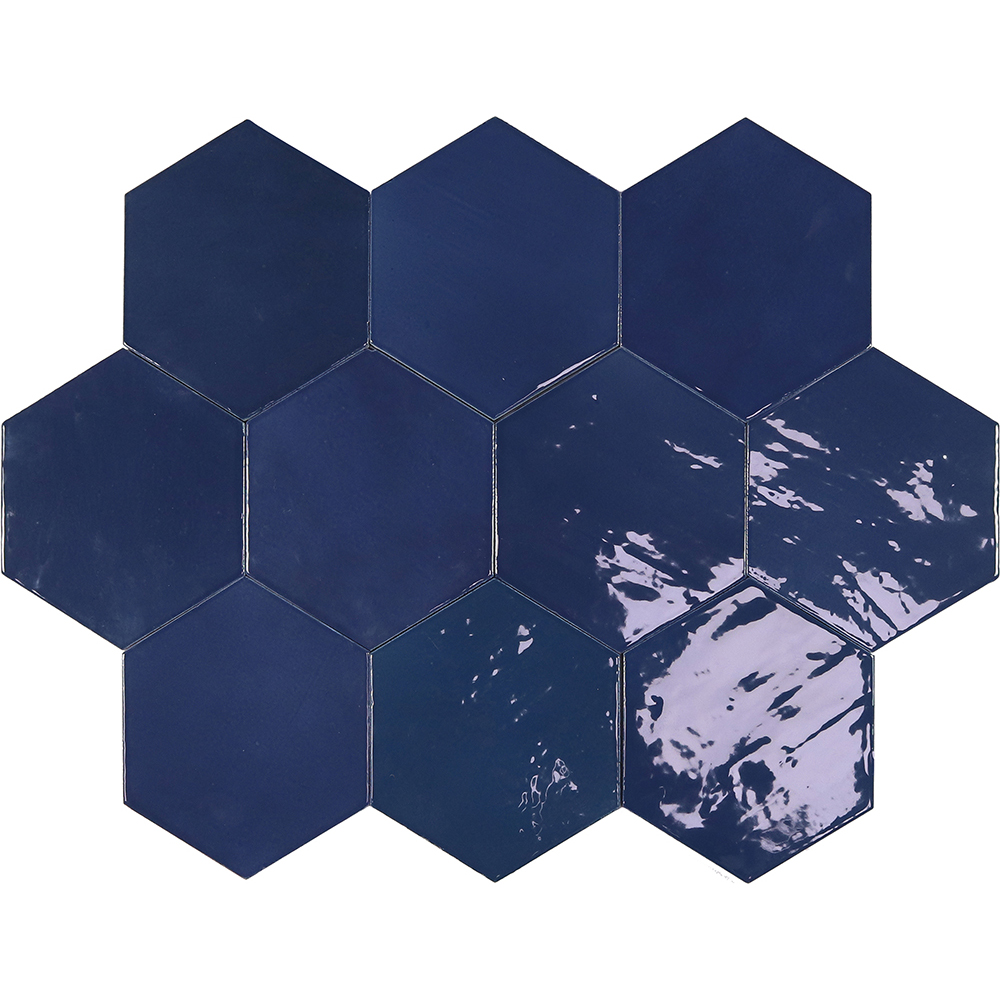 WANDFLIESE ZELLIGE HEXA COBALT 10,8X12,4 WOW DESIGN WANDFLIESE ZELLIGE HEXA COBALT 10,8X12,4 WOW DESIGN